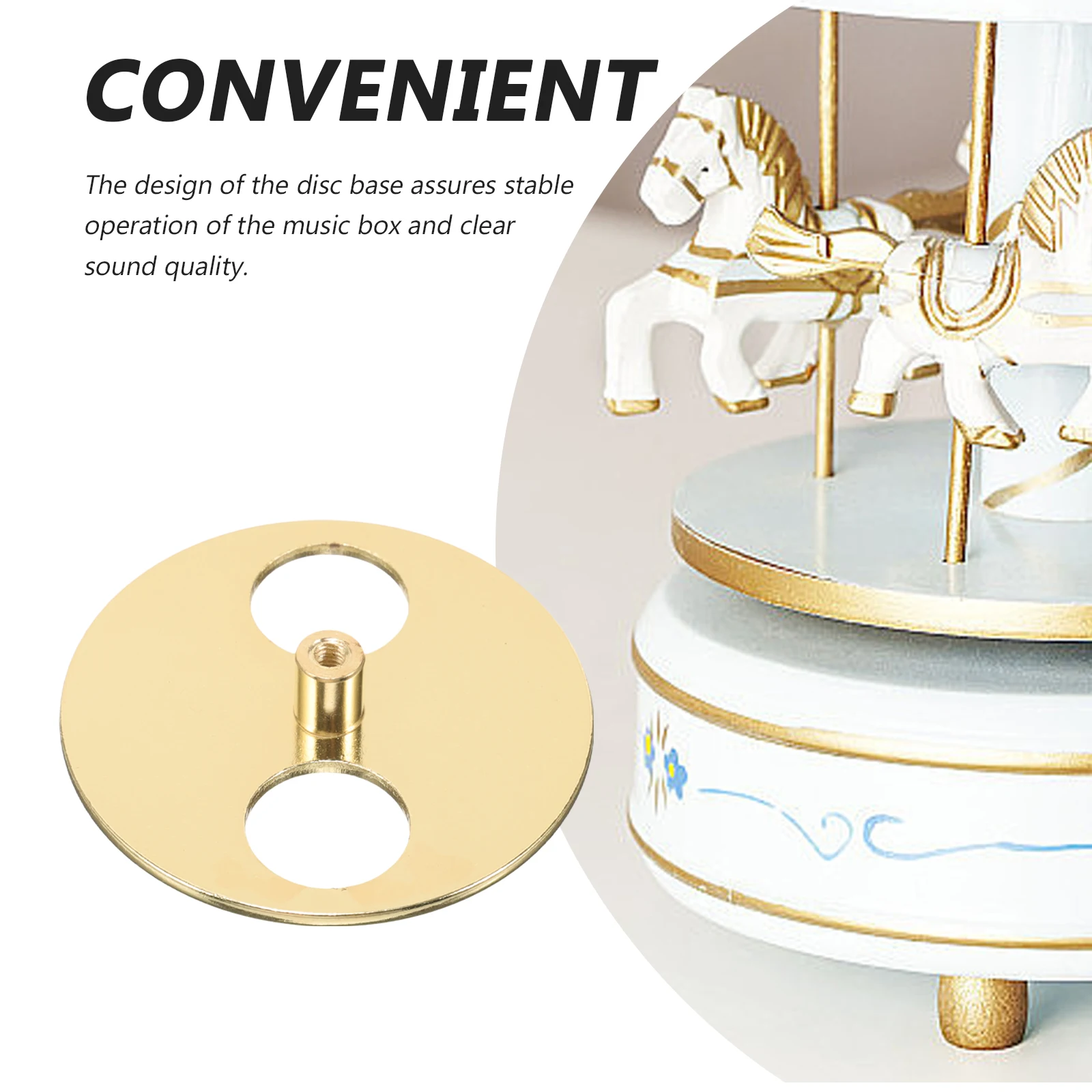 

2Pcs Music Box Accessories Replacement Winding Keys Metal Parts for DIY Decorative Boxes Elegant Finish Stable Operation