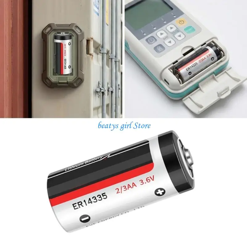 

C7AB 3.6V Energy Cell Battery ER14335 With Wide Temperature -55℃ To 85℃ For United Equipment And Safety Systems