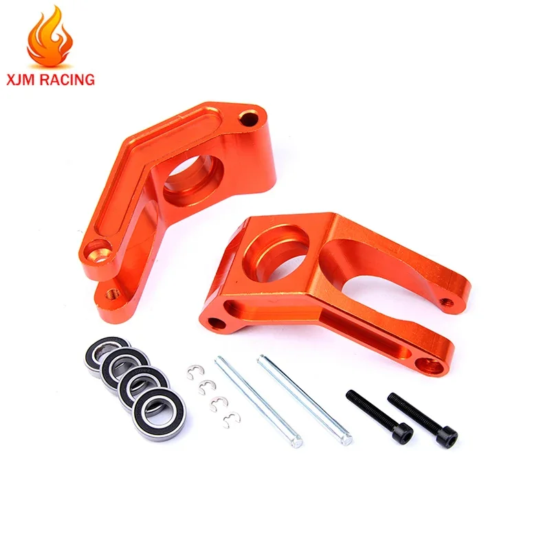 CNC 금속 리어 허브 캐리어 세트, 1/5 HPI ROFUN ROVAN KINGMOTOR GTB MCD 레이싱 BAJA 5B 5T 5SC SS RC 카 레이싱 부품