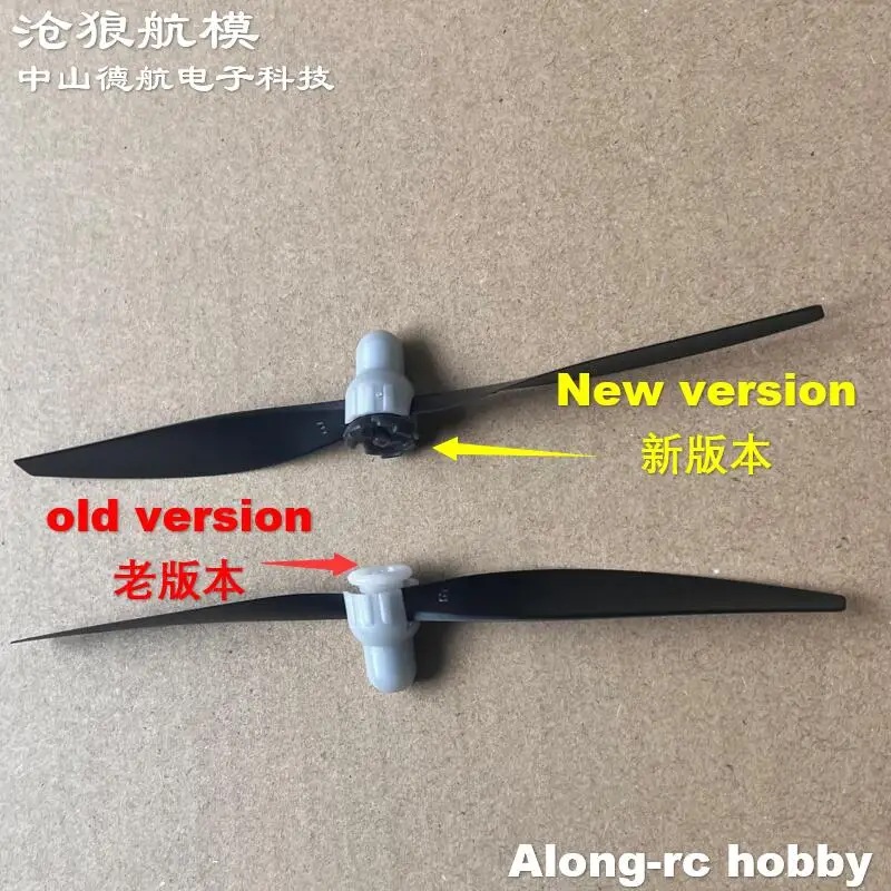 Repuesto para Avión RC Volantexrc, Envergadura de 400 mm, 76109, 4 Canales, Piezas para T-28 Trojan - Nuevo Hélice de 130 mm con 2 Aspas y Spinner