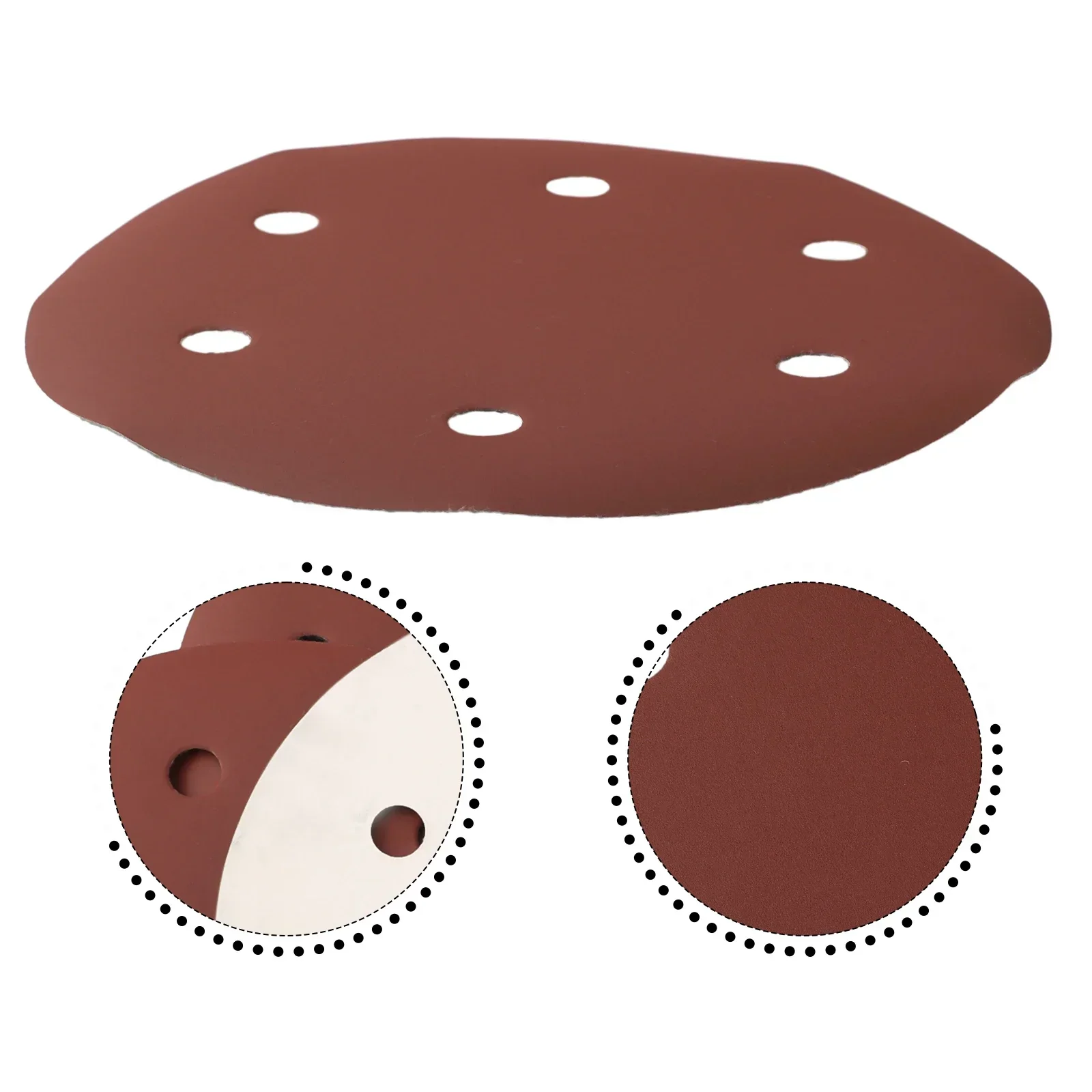 9inch 6 Hole 225mm Wall Sander Sandpaper Metal Grinding Disc Abrasive Polishing Woodworking Tool 40-2000 Grit Sanding Discs