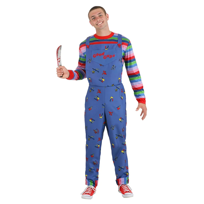 Kids Horror Killer loween Costume Boys Girls Dr Stand Fit Long Sve Cisas Sle Neutral Autumn Par Dr