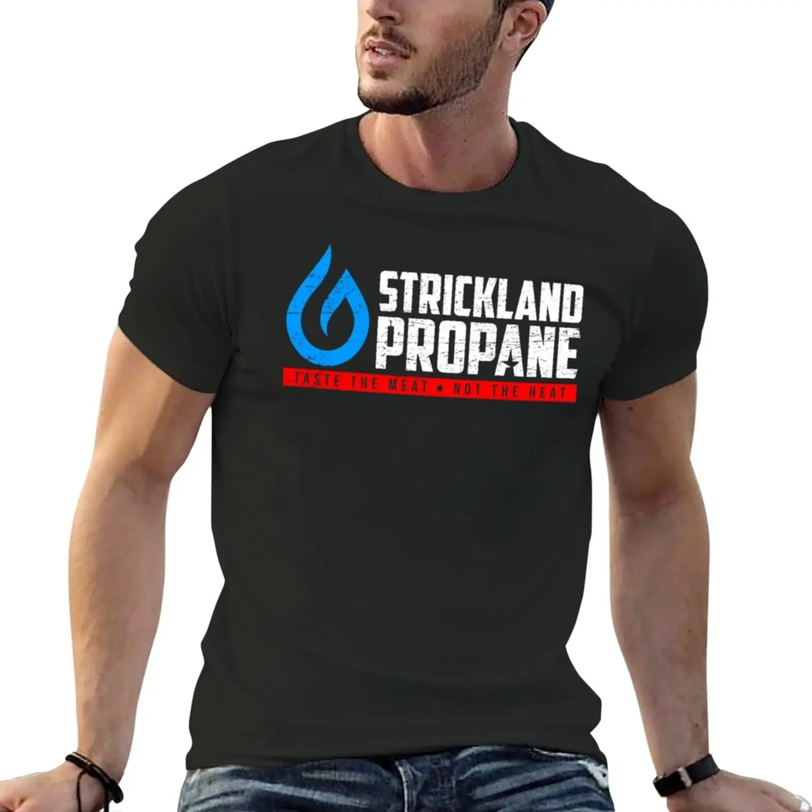 

Strickland Propane (worn look) T-Shirt funnys new edition sweat shirts vintage T-shirt men