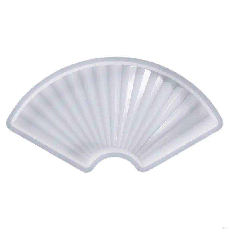 

Creative Silicone Fan Shaped Heat Insulation Tray Mold For DIY Craft Projects 964A