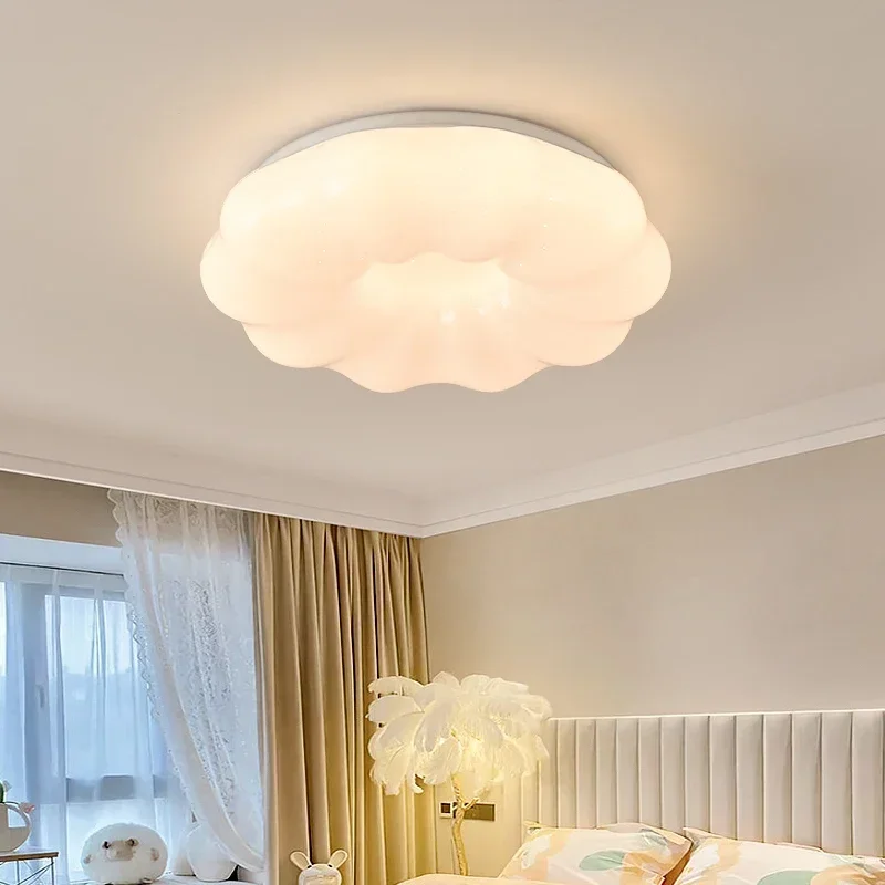 Modern LED Ceiling Lamp for Living Dining Room Bedroom Balcony Aisle Cloud Chandelier Indoor Home Decor Lighting Fixture Luster