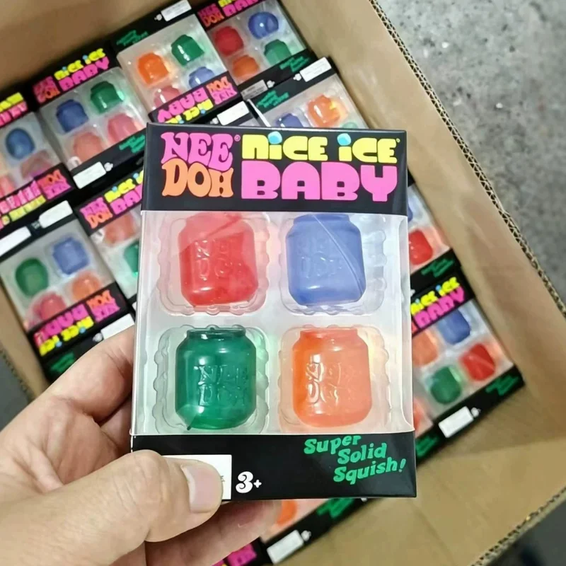 1 Set Schylling Needoh Mini-Dose Maltose Quetschspielzeug Langsam Zurückfederndes Sensorisches Fidget-Spielzeug Stressabbau Schreibtisch-Deko Erwachsenen-Puzzle-Spielzeug – Detail 2