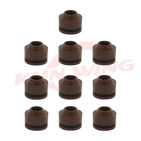 10pcs Motorcycle Valve Stem Oil Seals For GY6 50cc 125 150cc GY6 50 60 80 125 150 QMB139 157QMI 152QMI Scooter Moped