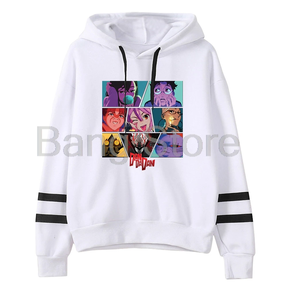 Dandadan Anime Pullover Hoodie Unisex Hooded Sweatshirt Fashion Unisex Tracksuit