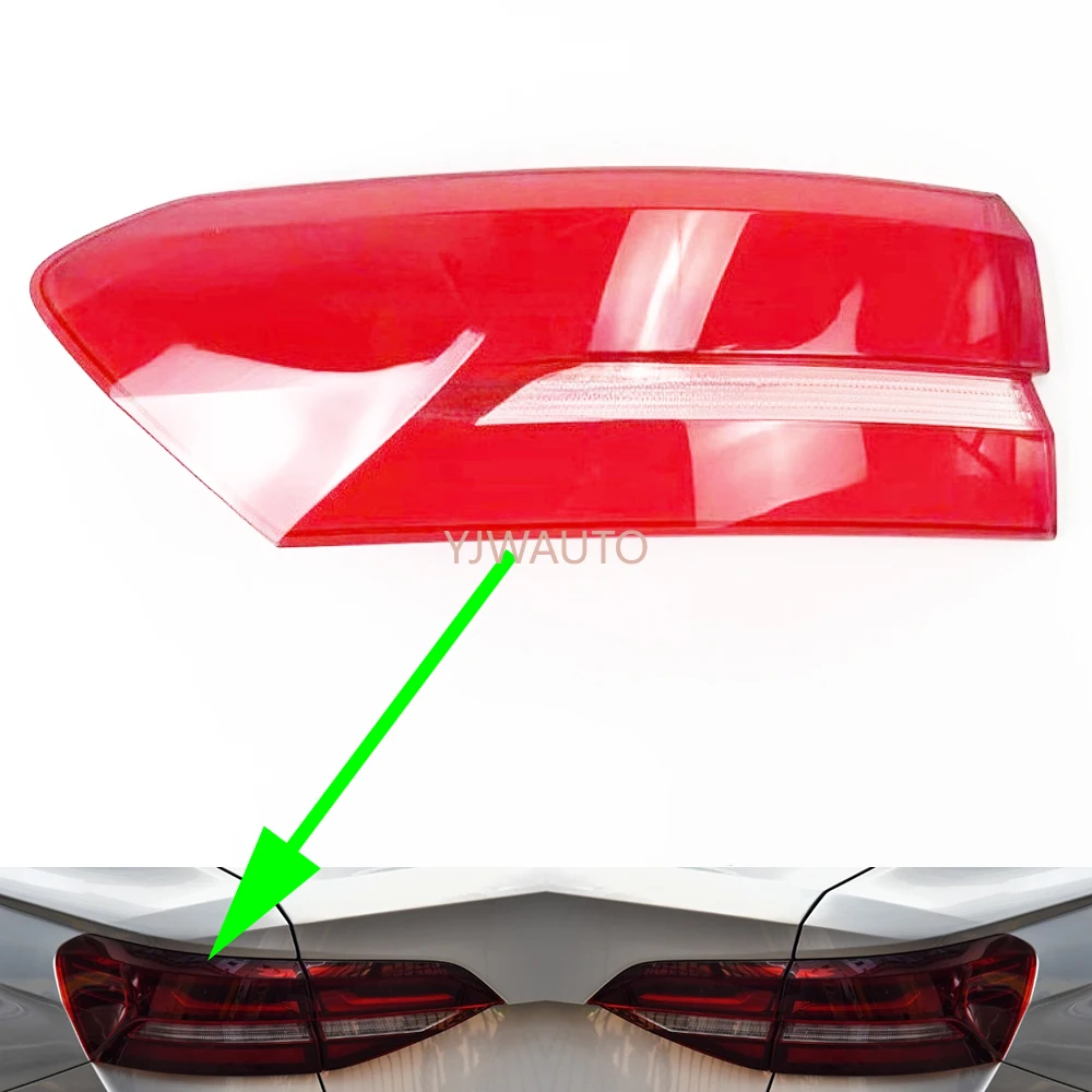 

For VW Lavida Jetta 2023 2024 Taillight Cover Car Taillamp Lens Glass Replacement Rear Lampshade Brakelights Shell