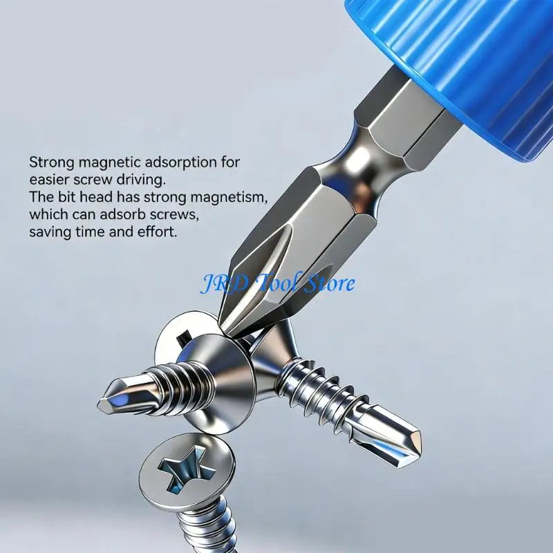A2UD Durability AntiSlip Screw Holding Drill Bit Spring Load Screw Setter ForRepair