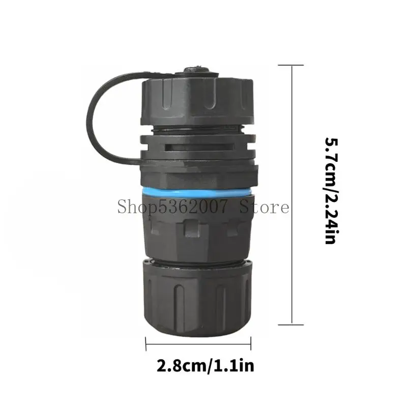 Weatherproof RJ45 Cat6 Shielded Coupler For Outdoor Ethernet 40JB