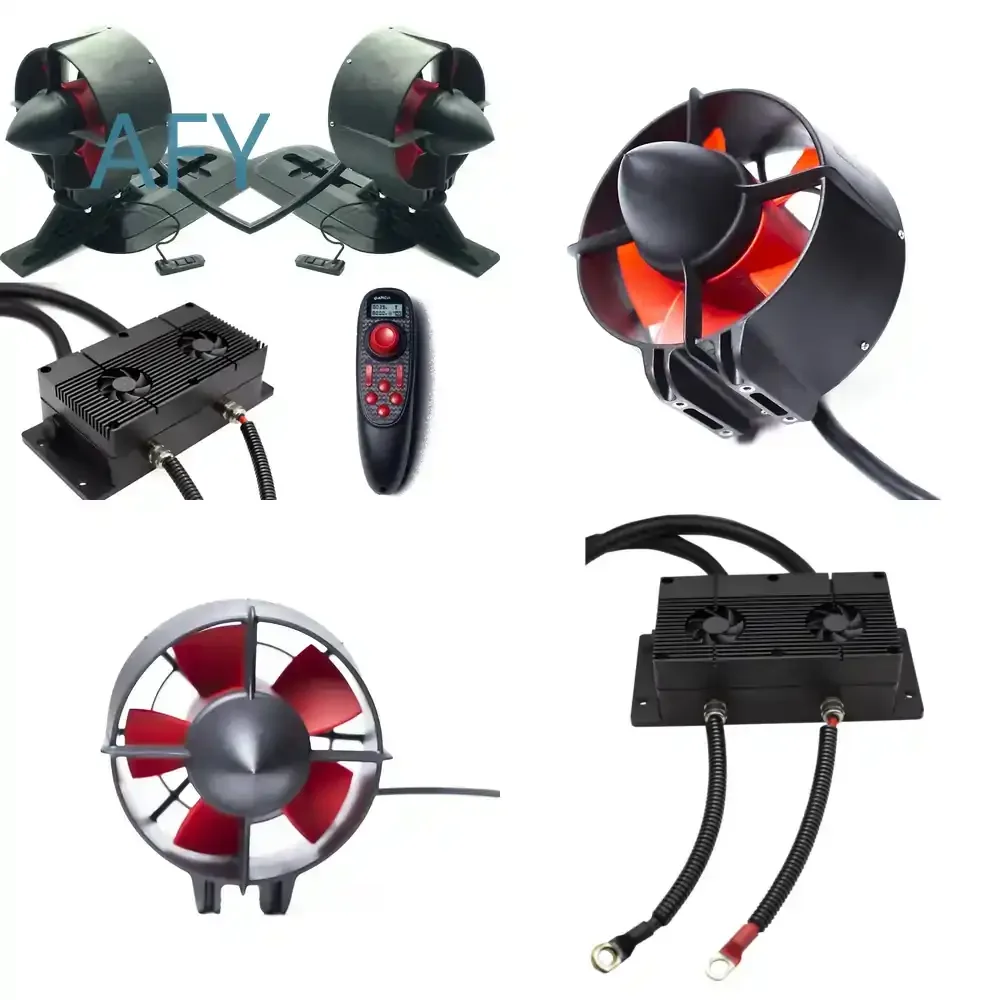 2024 NEW U92 Underwater Thruster Motor Kit 12V 24V 40lbs Thrust for Inflatable Boats Kayaks RC Boats Submersibles Drones