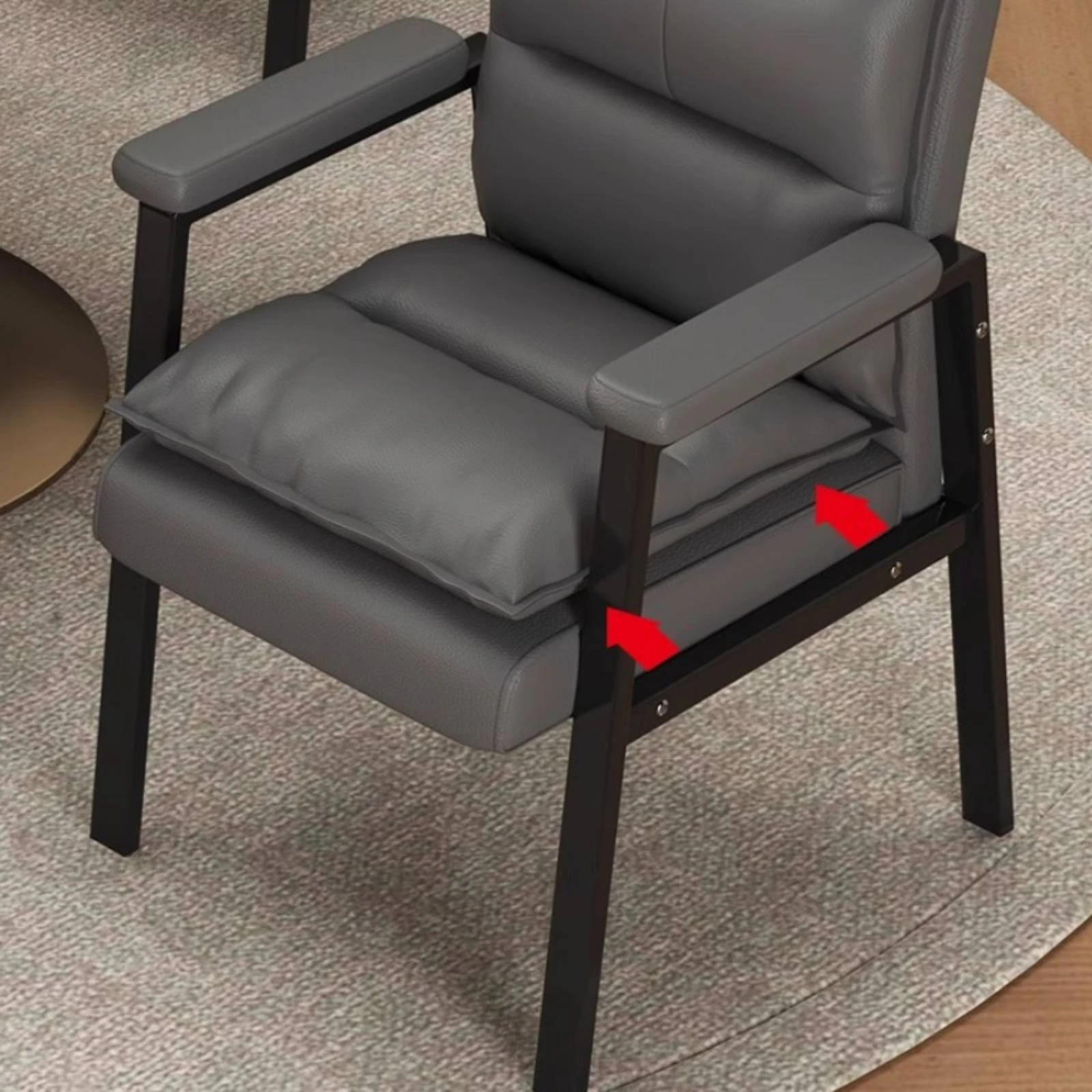Обитое тканью кресло с высокой – обзор и цена Furniture Chairs For Office