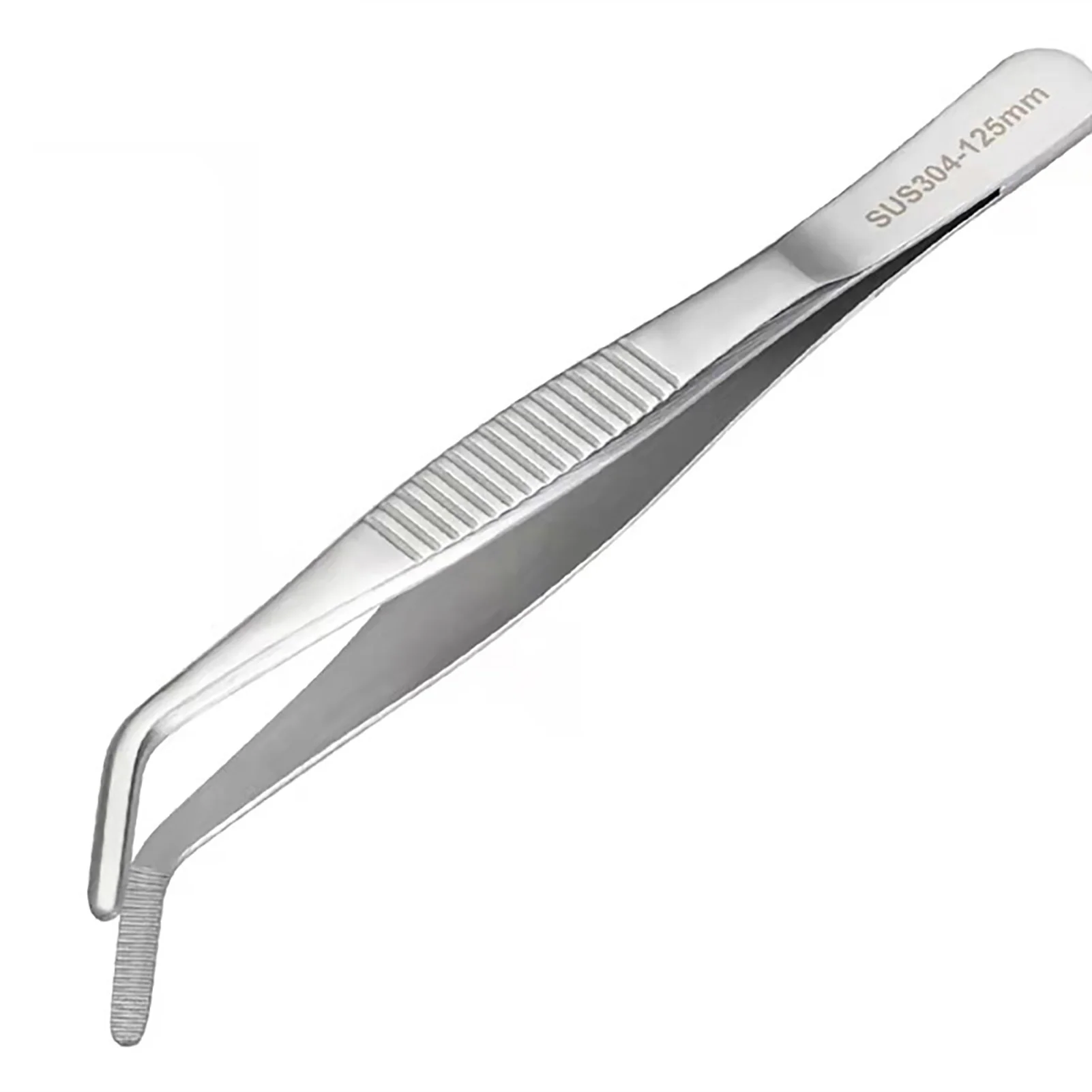 

Thickened Stainless Steel Tweezers Thickened Body and Sharp Portable Tips Tweezers Suitable for Makeup Cosmetic Tool