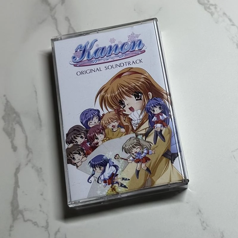 

Anime Kanon Maeda Jun Music Tape Greatest Hits OST Album Cassettes Cosplay Recorder Walkman Car Soundtracks Box Party Music Gift