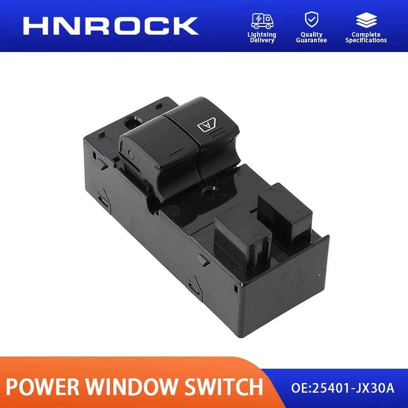 NEW HNROCK 25401-JX30A Glass Regulator Suitable for Nissan Car Parts Electric Window Lift Switch
