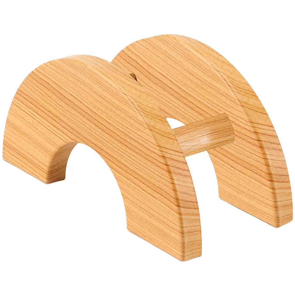 Sturdy ABS Coffee Filter Paper Holder Rack with Wood Finish for Home Office Cafe Use 18x8.5x9cm Dimensions Sturdy