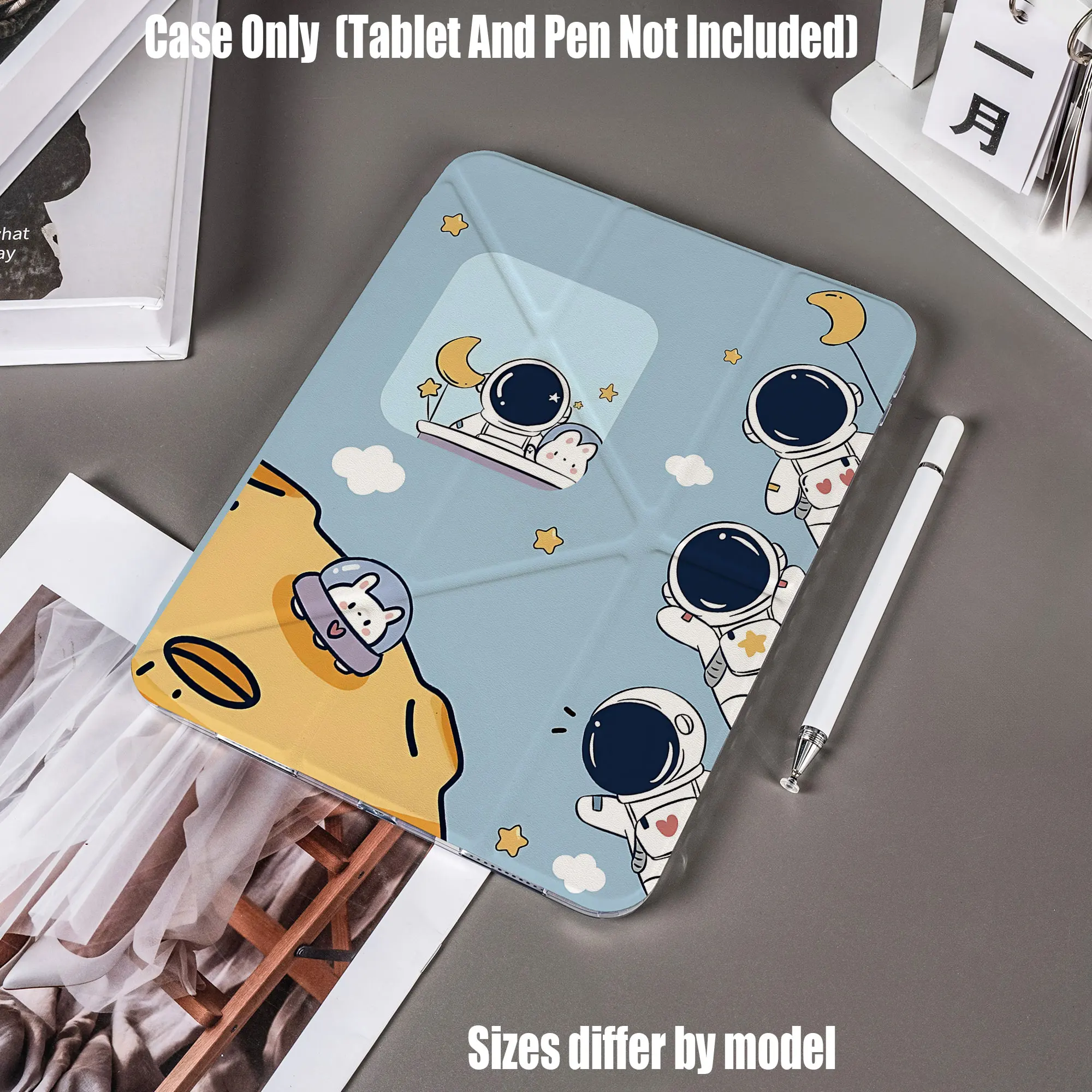 Slim Fit Premium TPU Tablet Cover, Shockproof Durable Lightweight Protective Case for iPad Samsung Huawei Honor Redmi Xiaomi