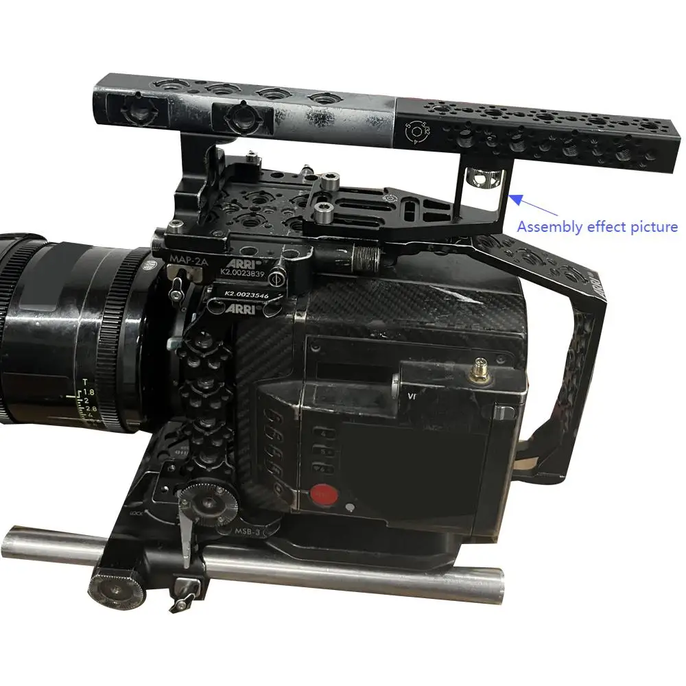 Pegangan penyangga ARRIarriCCH-2, braket kamera, pegangan tengah ARRI-CCH-2, braket penyangga, pegangan kamera ARRI.