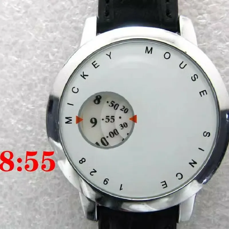 Japanese “Turntable pointer” Commemorative special time display quartz watch