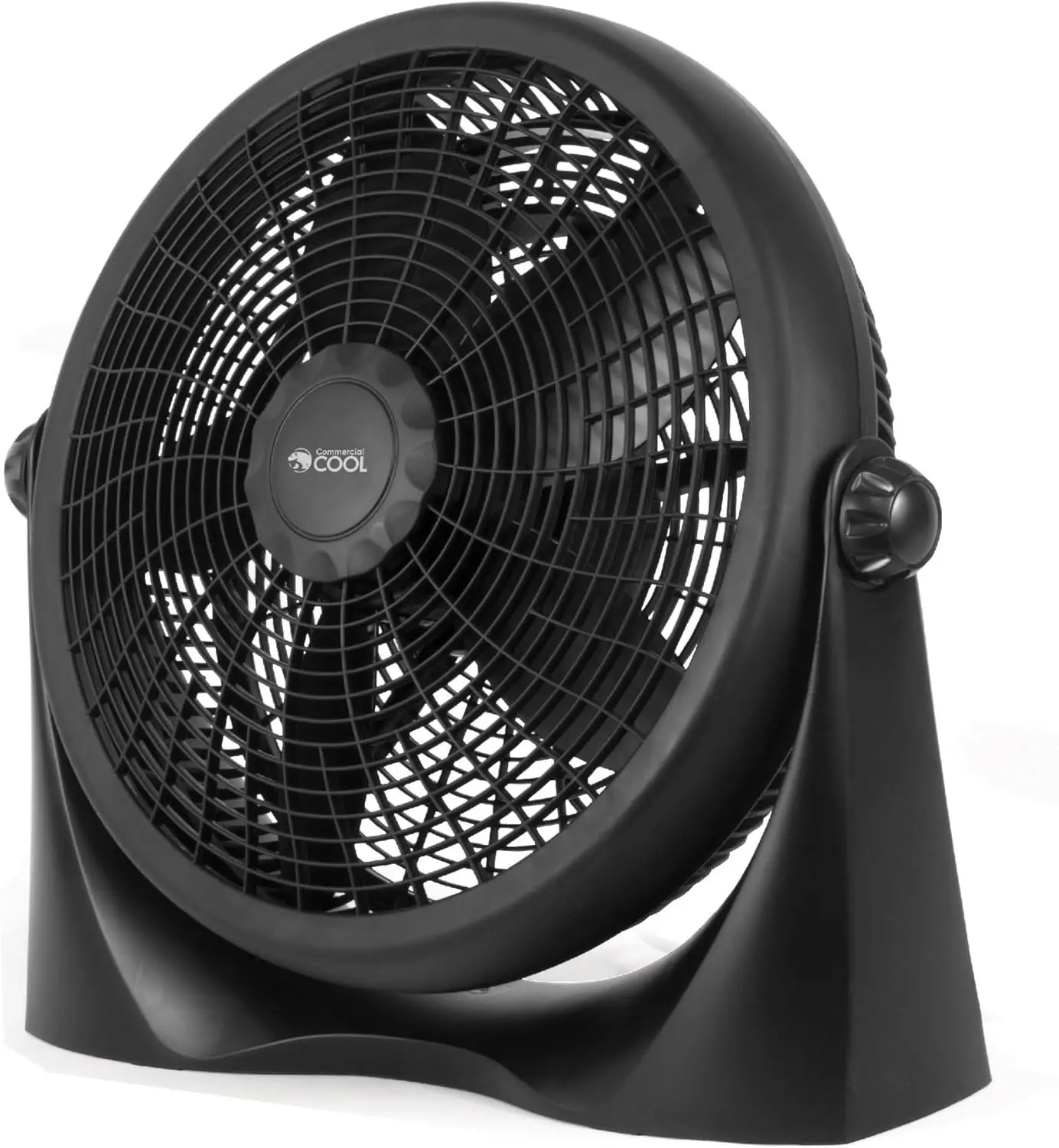 Commercial Cool 16 Inch High Velocity Floor Fan, Black, CFF16B