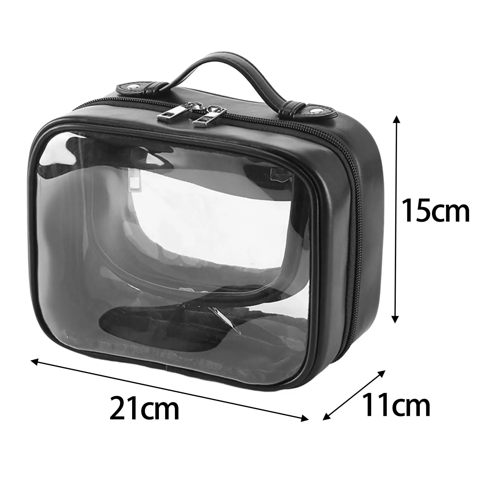 Wash Bag for Toiletries , Waterproof Clear Travel Makeup Bag Business Bathroom for Men, Women and Kids