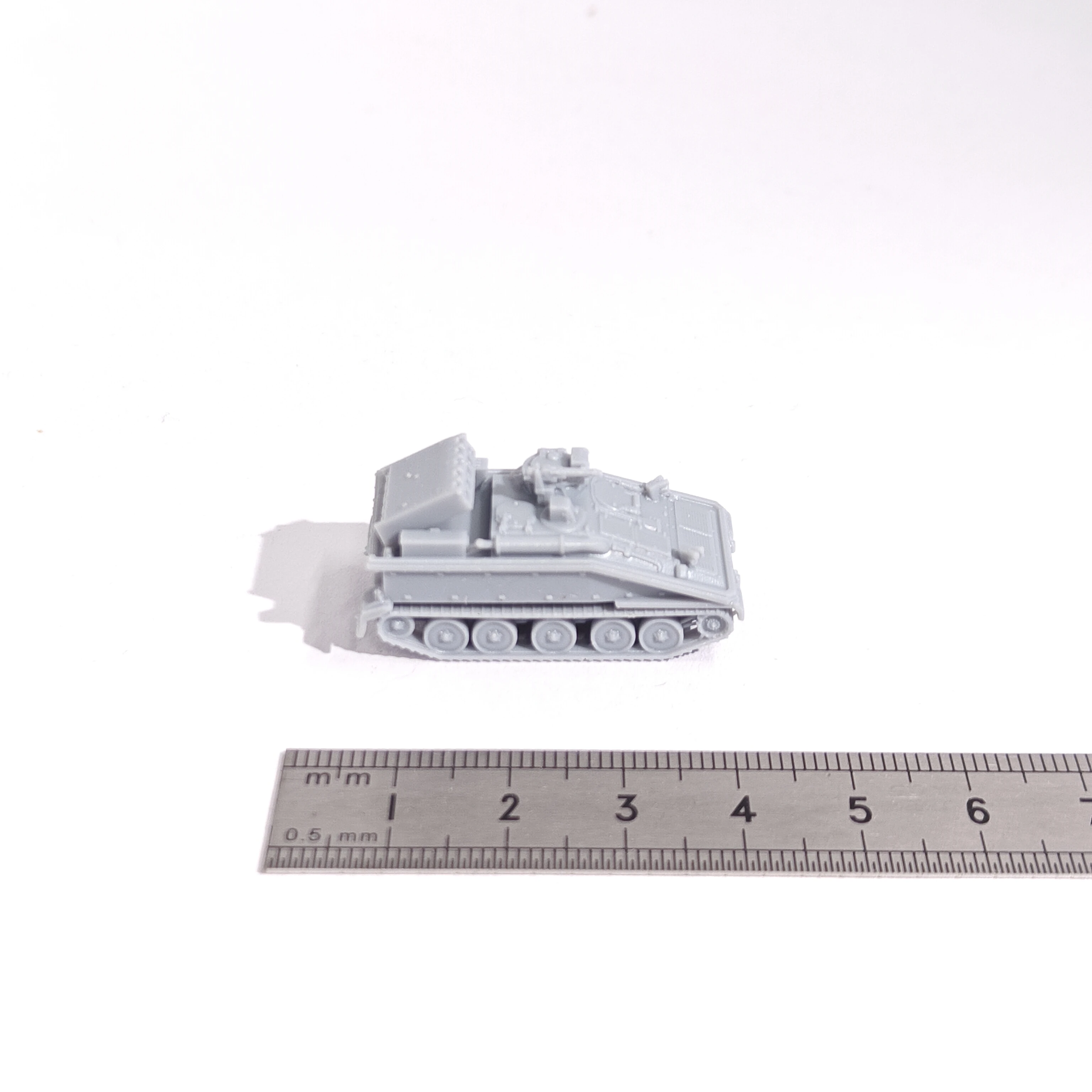 Miniaturas não pintadas em escala 1/144 FV102 Striker, kits de modelo em resina