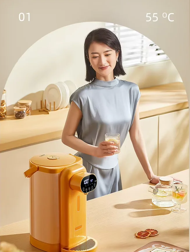 220V Krelt Constant Temperature Electric Kettle Smart Auto Keep Warm 316 Stainless Steel Water Boiler G
