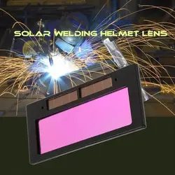 Auto Darkening Welding Lens Solar Powered Welding Helmet Goggles Welder Mask Glass Liquid Crystal Argon Arc Welding Helmet Mask