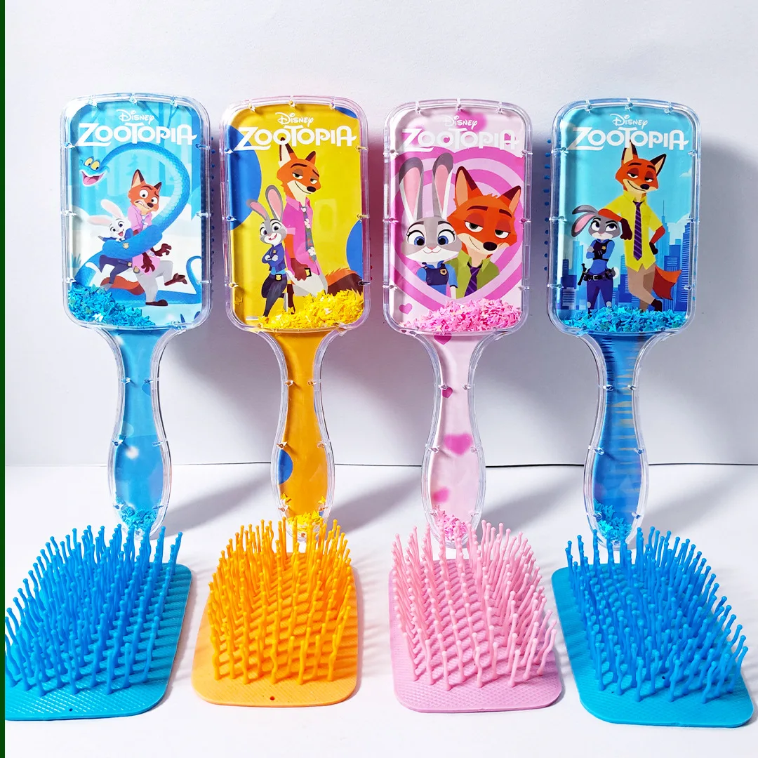 

1 pcs Cartoon forZootopia2 Air Cushion Combs Judy Nick Cute Massage Comb Hair Brush Hairdressing Tool Girls Gifts