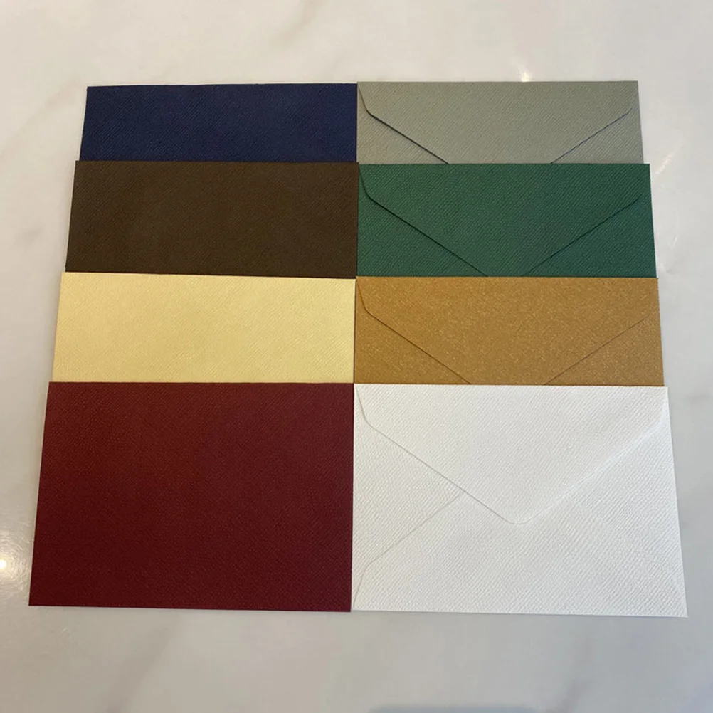 

16pcs Retro Creative Envelopes Elegant Vintage Wedding Invitations Proper Size Multi Function High Class Paper Craftsmanship