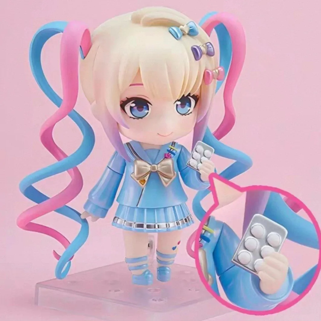 Nendoroid Needy Girl Overdose Ame Chan 2693 Kangel 2201 PVC Anime-Figur Sammlermodell Desktop-Dekoration für Erwachsene – Detail 2