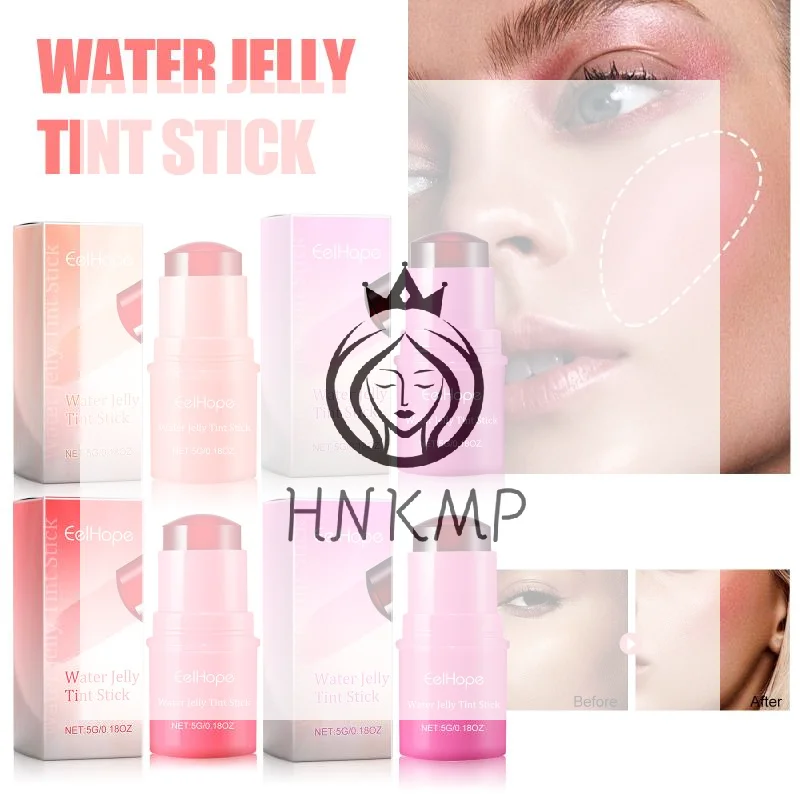 3in1 Hydrating Blush Tint Stick Lip Cheek Matte Soft Creamy Makeup for Office  Use