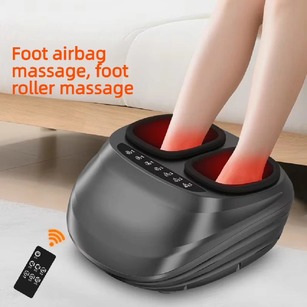 Fully Wrapped Foot Massager, Electric Airbag Kneading Hot Compress Foot Massager Electrical Appliances