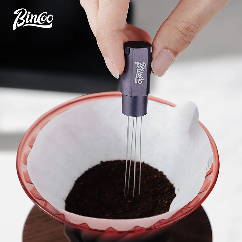 Bincoo Espresso Loose Powder Needle Coffee Cloth Powder Needle Coffee Powder Agglomeration Tool