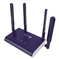 Enrutador inalámbrico WiFi6 300Mbps 4G 5G CPE LTE enrutador inalámbrico con ranura para tarjeta SIM 4 antenas para teléfono portátil PC