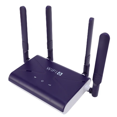 Enrutador inalámbrico WiFi6 300Mbps 4G 5G CPE LTE enrutador inalámbrico con ranura para tarjeta SIM 4 antenas para teléfono portátil PC