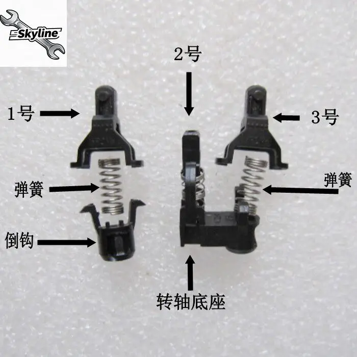 Replacement 3-in-1 Repair Kit for Philips S3 Series Razor, Cutter Head Spring + Drive Shaft + 32B Parts Set