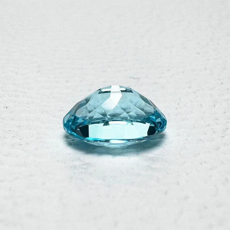 حار بيع مختبر نمت الياقوت البيضاوي قطع الزبرجد متعددة الحجم أعلى جودة Diy بها بنفسك صنع المجوهرات تحديد شهادة AGL #5