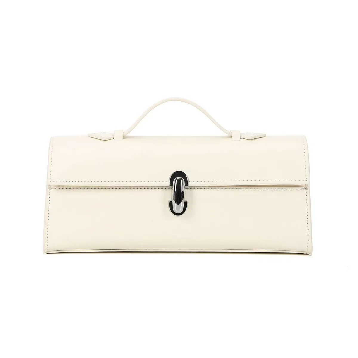

Vintage Leather Diaper Bag Women's Crossbody Shoulder Handbag for Ladies Simple Commuter Tote Fashionable
