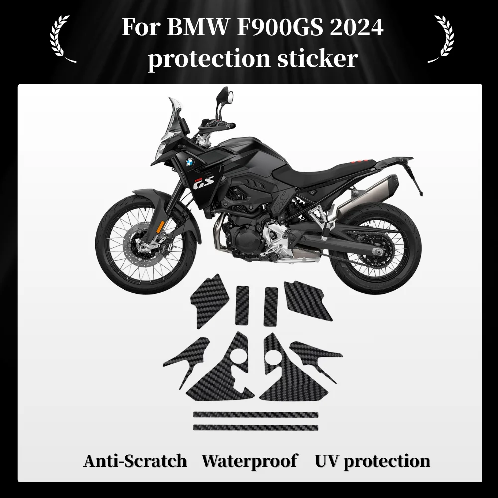 

Carbon Fiber Protective Sticker for BMW F900GS 2024 Motorcycle PVC Film Scratch Resistant Waterproof Tail Decal Accessories