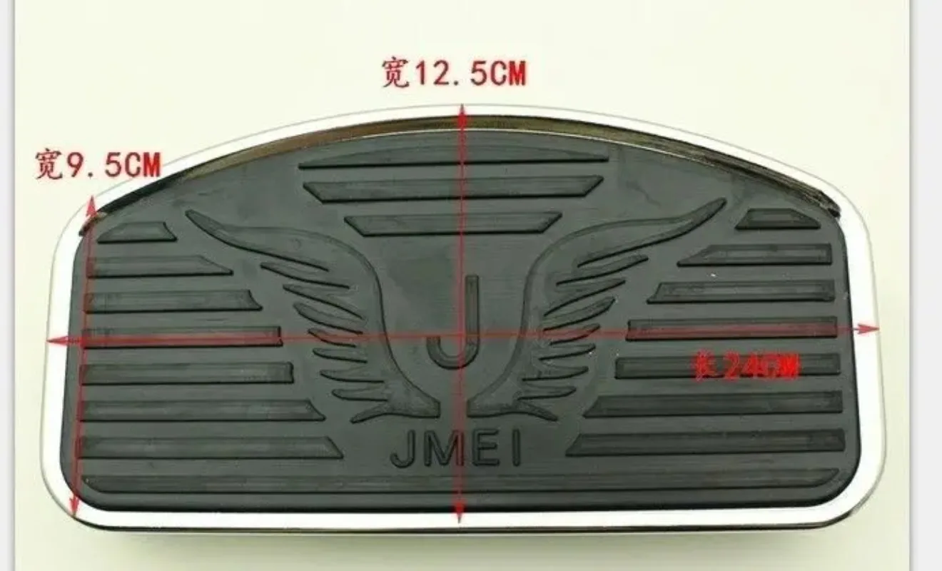 Front Rider Floorboard Footboard Footrest for Kawasaki  VN400 VN800 VN900 Vulcan 400 800 900 Classic Custom Drifter all years image 5