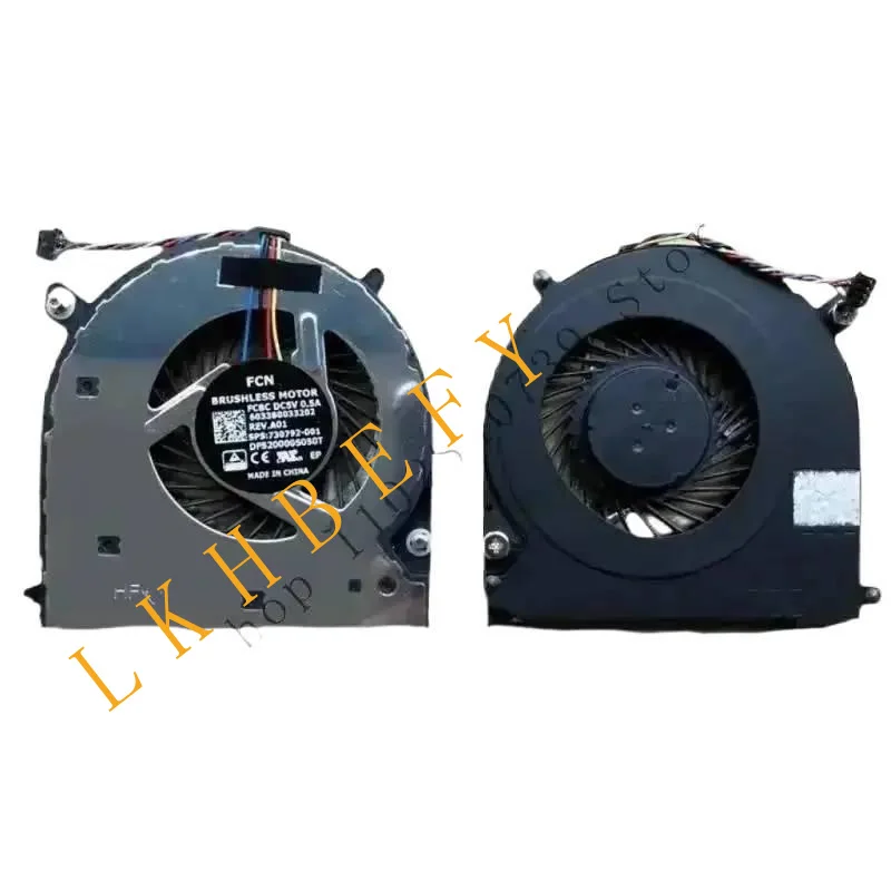 € New CPU Fan for Elitebook 840 G;840 G2 850 G;G2 740 G;G2 750 G;ZenBook 14 G2 730792 -00