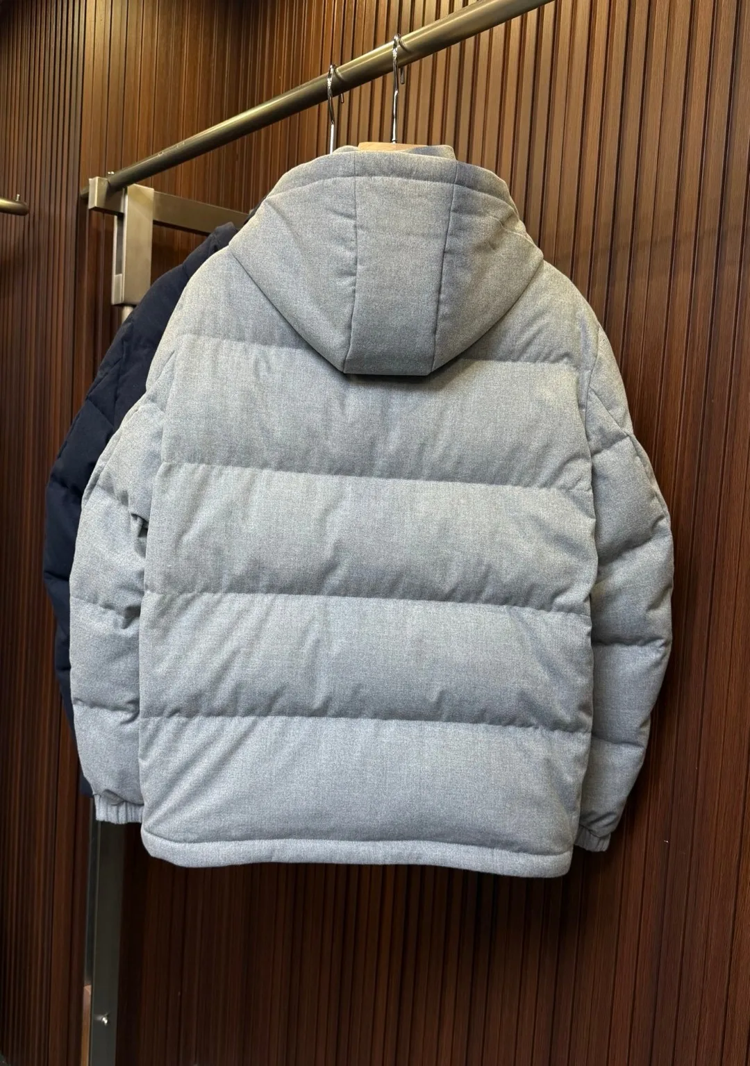 الدفء و Sle: ملابس خارجية غير رسمية للرجال بقلنسوة للخريف والشتاء وصلت حديثًا ملابس خارجية عالية الجودة للشباب Faion White Du down