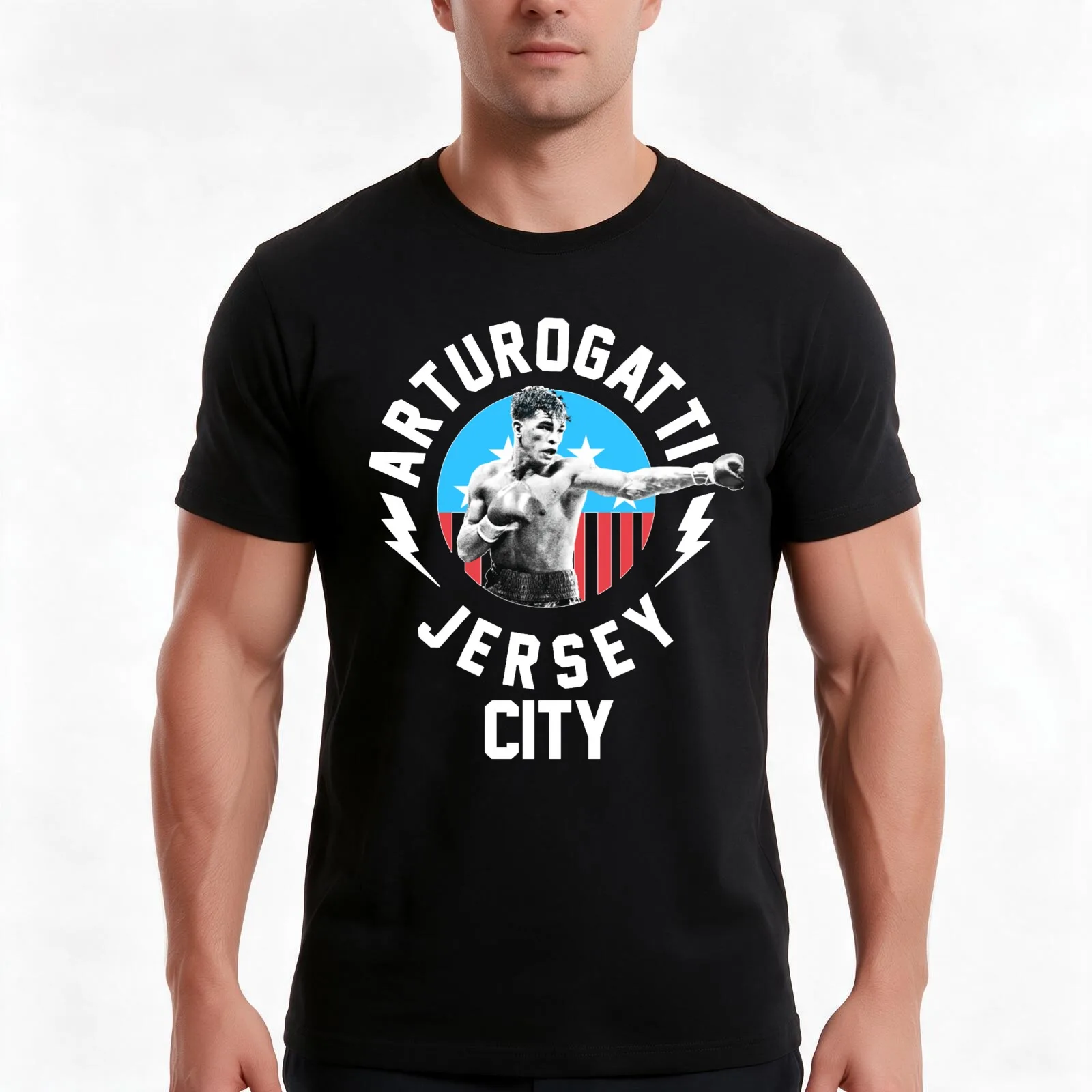 Arturo Gatti Jersey City Essential Funny T-Shirt Summer Casual Cotton Tee Oversized Streetwear Tops Vintage Graphic Print