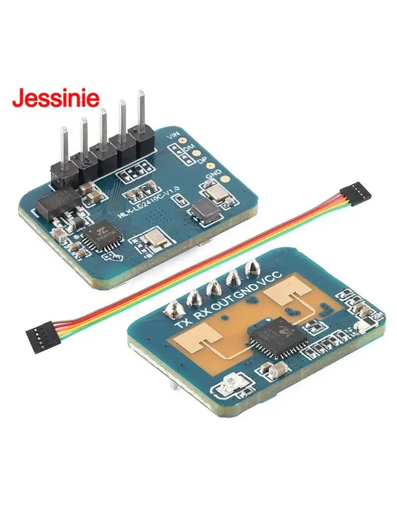 20 szt./1 szt. Hi-Link LD2410C HLK-LD2410C 24GHz Czujnik Obecności Człowieka Moduł Radaru Fal Milimetrowych Bezdotykowe Wykrywanie Ruchu — zdjęcie produktu 7