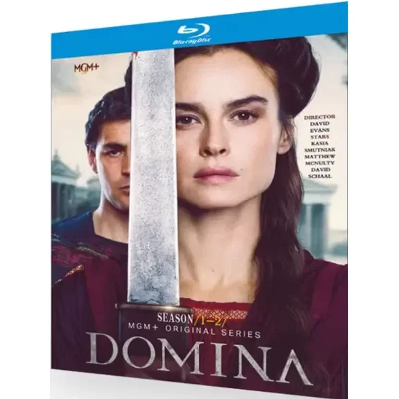 BD Blu-ray Super High Definition British Drama Domina Seasons 1-2 4 Discs CD Box Chinese and English Subtitles