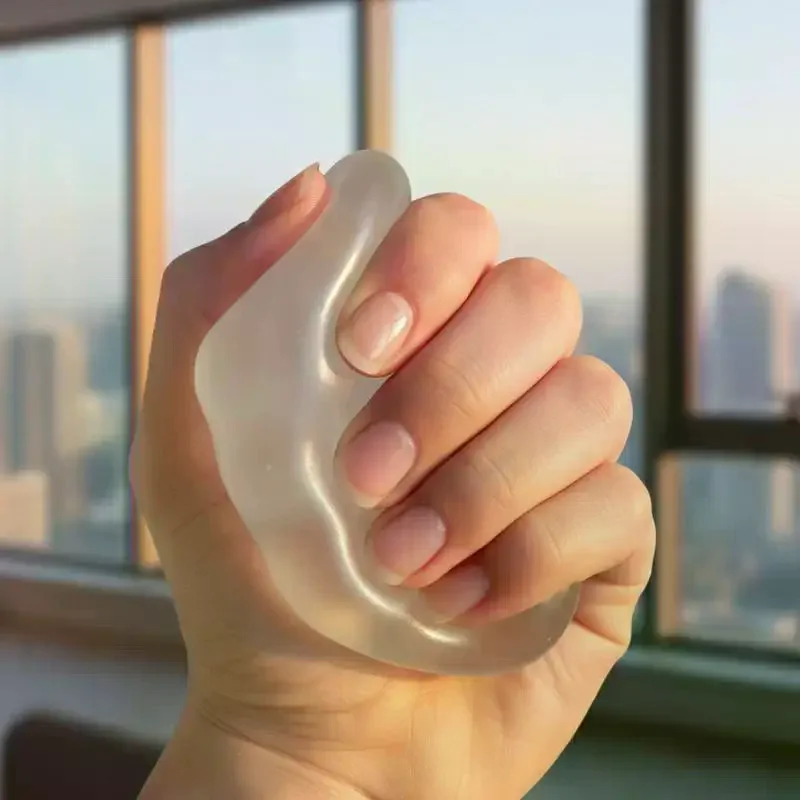 1Pcs Stress Ball Moldable Pearl Coconut Oil Squeeze Toy Slow Rising Decompression Sensory Toys For Adult