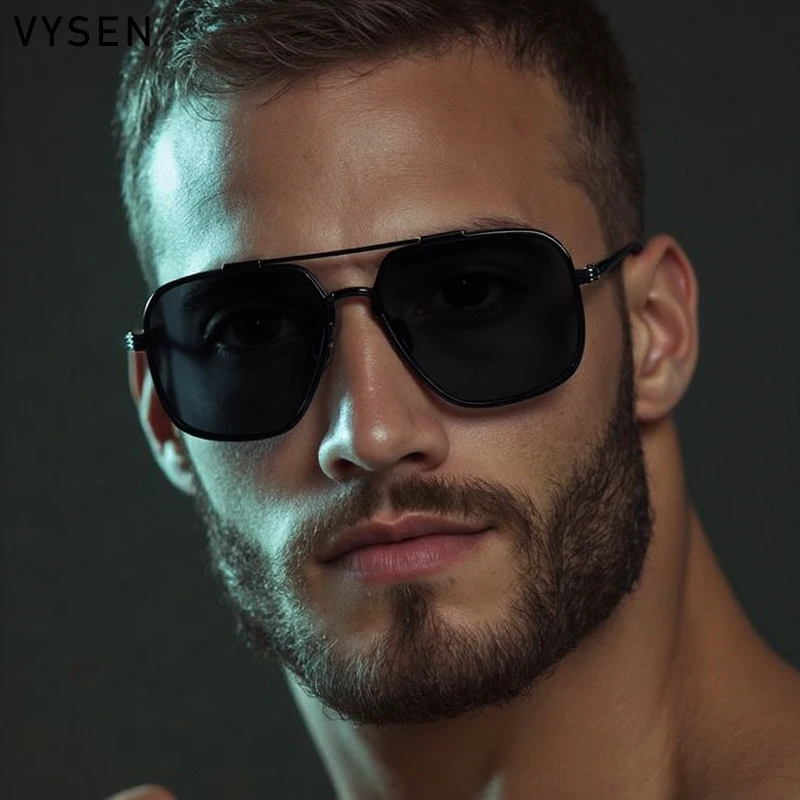 

Oversized Steampunk Square Sunglasses Men 2025 Luxury Brand Vintage Double Beam Metal Sun Glasses Trendy Outdoor Driving Shades