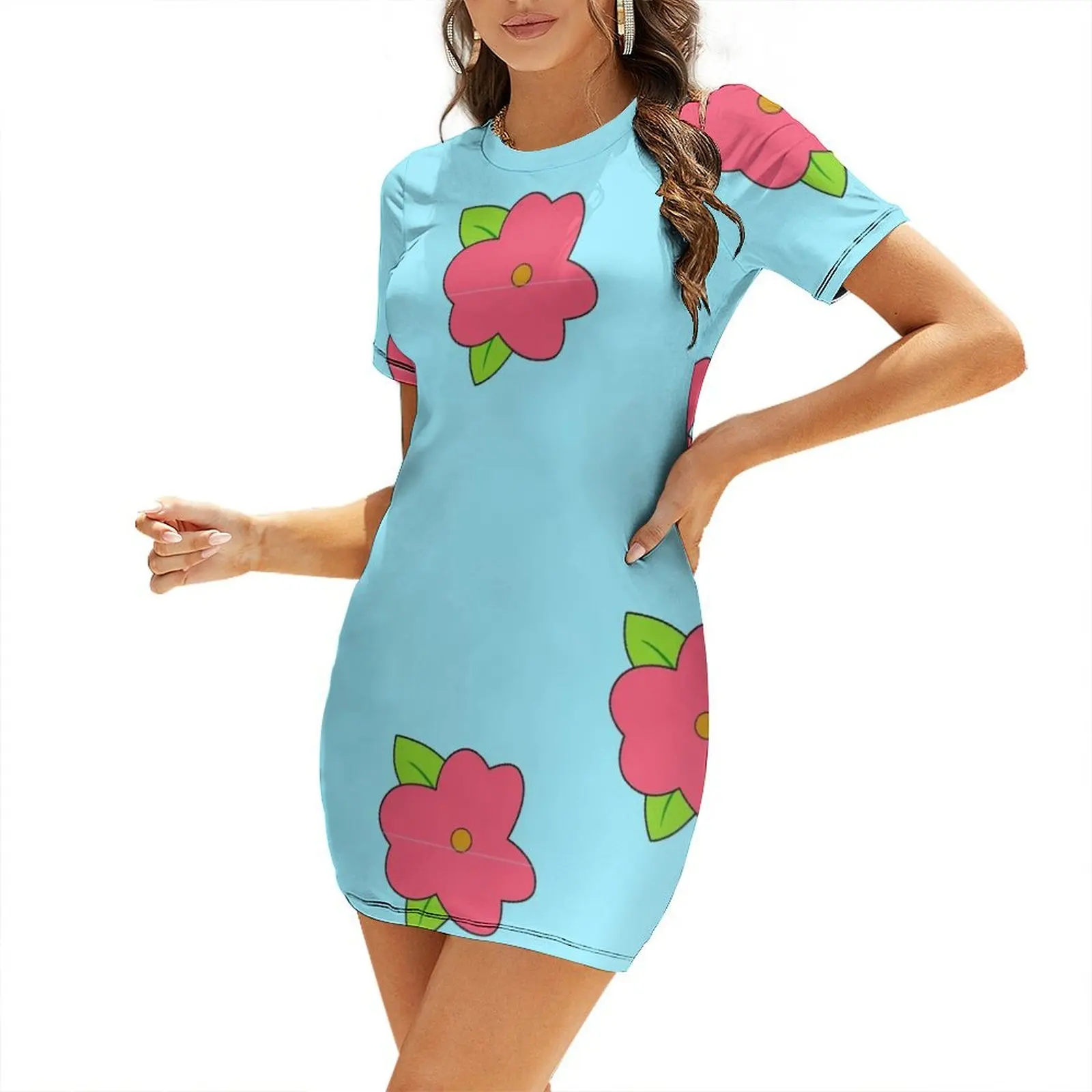 

Homers fat dress Short Sleeved Dress Beachwear Cocktail of dresses clothing women summer 2025 Dress